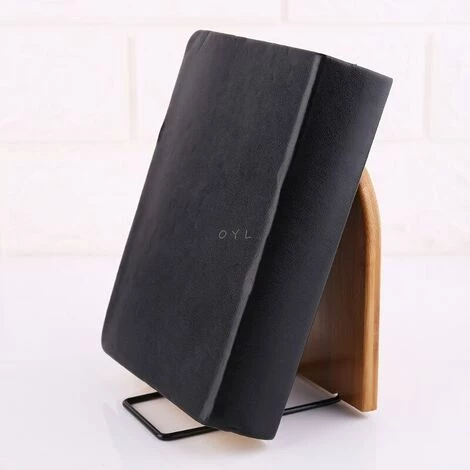 FUIENKO Organisateur Et Serre-livres Naturel En Bamboo De Bureau Pour Maison, Support étagère, Bibliothèque,,L 7 FUIENKO Organisateur Et Serre-livres Naturel En Bamboo De Bureau Pour Maison, Support étagère, Bibliothèque,,L – Image 5