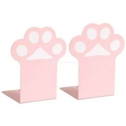 FUIENKO Embouts De Livre En Métal, Support De Livre à Pattes, Pour étudiant, Employé De Bureau, 1 Paire, Livraison Directe,Pink
