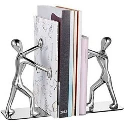 FUIENKO Kung Fu – étagère à Livres En Métal, Support à Pince Pour Livres, Pour L'école, La Bibliothèque, Le Bureau, Fournitures D'organisation -Petit rangement Soldes Magasin 68250490 5