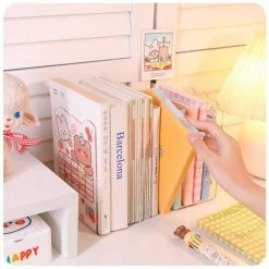 FUIENKO Kawaii – étagère à Livres En Acrylique, Support De Rangement De Bureau Transparent, Pour Livres, Accessoires Créatifs,H 10 FUIENKO Kawaii – étagère à Livres En Acrylique, Support De Rangement De Bureau Transparent, Pour Livres, Accessoires Créatifs,H -Petit rangement Soldes Magasin 68250575 4