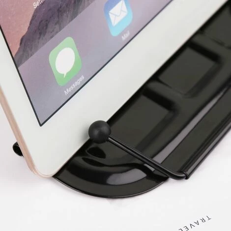 FUIENKO Support De Livre De Lecture Pliable Et Réglable, Support De Document, étagère Pour Ipad Y3NC,BK 7 FUIENKO Support De Livre De Lecture Pliable Et Réglable, Support De Document, étagère Pour Ipad Y3NC,BK – Image 5