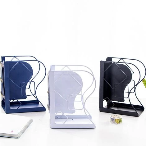 FUIENKO Support De Livre Rétractable Télescopique En Métal, Serre-livres, étagère, Organisateur De Livres, Fournitures De Bureau, D'école à Domicile,WHITE 4 FUIENKO Support De Livre Rétractable Télescopique En Métal, Serre-livres, étagère, Organisateur De Livres, Fournitures De Bureau, D'école à Domicile,WHITE – Image 2