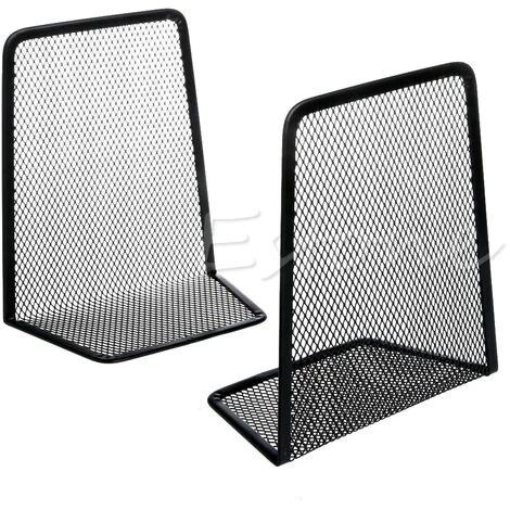 FUIENKO Organiseur De Bureau En Maille Métallique, 1 Paire, Porte-livres, Pour La Maison Ou Le Bureau, Nouveauté 2022 7 FUIENKO Organiseur De Bureau En Maille Métallique, 1 Paire, Porte-livres, Pour La Maison Ou Le Bureau, Nouveauté 2022 – Image 5