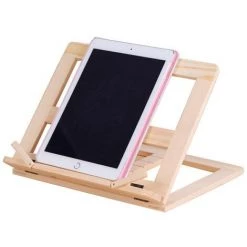 FUIENKO Support D'étagère En Bois, Cadre De Lecture Ou Tablette PC, également Pupitre Pour Chevalet De Dessin, Serre-livres De Table Pour Livre Ou Papeterie,,Type 2 -Petit rangement Soldes Magasin 68250812 4