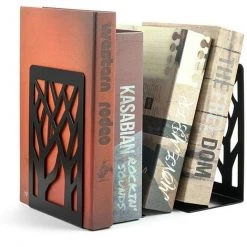 FUIENKO Support De Livre Antidérapant En Métal, 2 Pièces, En Forme D'animal, Pour Le Bureau,A -Petit rangement Soldes Magasin 68250833 4