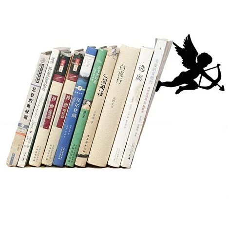 FUIENKO Serre-livres En Fer Antidérapant, Support De Livre De Lecture Rétro, Bouchons Pour étagères, Décor De Table De Bureau, Maison,2 3 FUIENKO Serre-livres En Fer Antidérapant, Support De Livre De Lecture Rétro, Bouchons Pour étagères, Décor De Table De Bureau, Maison,2