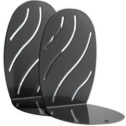 FUIENKO Serre-livres Décoratifs En Métal, 2 Kits, Supports Antidérapants, Bouchons De Livre, Tampon En Caoutchouc Anti-rayures, Support Fin Pour étagère à Livres,Light Green 10 FUIENKO Serre-livres Décoratifs En Métal, 2 Kits, Supports Antidérapants, Bouchons De Livre, Tampon En Caoutchouc Anti-rayures, Support Fin Pour étagère à Livres,Light Green -Petit rangement Soldes Magasin 68250933 4