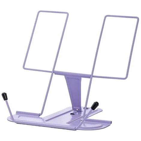 FUIENKO Support De Livre De Cuisine Pliable, Réglable Pour Enfants Et Adultes, Lecture Mains Libres 24BB,Purple 3 FUIENKO Support De Livre De Cuisine Pliable, Réglable Pour Enfants Et Adultes, Lecture Mains Libres 24BB,Purple