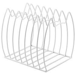 FUIENKO Porte-livre En Métal Avec Chat, Créatif, Kawaii, Pour Magazines, Livres, étagère De Rangement De Bureau,WHITE