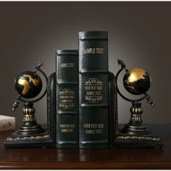 FUIENKO JULIANG – Serre-livres Rétro Créatif, Décoration Pour La Maison Et Le Bureau, Modèle De Livre Sur Pied, Sur Clip, Fournitures De Bureau,Without Box