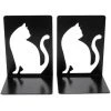 FUIENKO Ensemble De 2 Porte-livres En Fer Creux En Forme De Chat, Organisateur De Fichiers De Magazines Classiques, Pour Le Bureau Et La Maison 2 FUIENKO Ensemble De 2 Porte-livres En Fer Creux En Forme De Chat, Organisateur De Fichiers De Magazines Classiques, Pour Le Bureau Et La Maison -Petit rangement Soldes Magasin 68251015 1