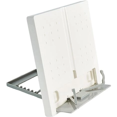 FUIENKO Support De Livre Portable Réglable, Support De Lecture De Bureau, Mains Libres, Pour Manuels, Carnet De Notes, Livre De Cuisine 3 FUIENKO Support De Livre Portable Réglable, Support De Lecture De Bureau, Mains Libres, Pour Manuels, Carnet De Notes, Livre De Cuisine