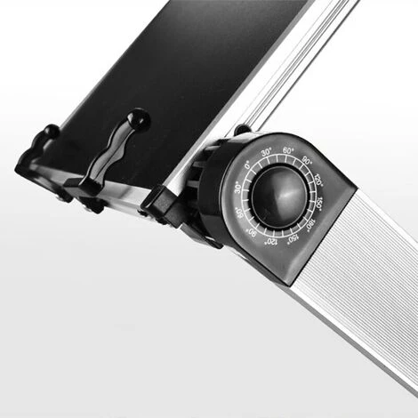 FUIENKO Support De Livre De Lecture Pliable, Support De Bibliothèque Réglable à 360 Degrés, Organisateur De Bureau Pour Livre De Cuisine PC 24BB,W-B 4 FUIENKO Support De Livre De Lecture Pliable, Support De Bibliothèque Réglable à 360 Degrés, Organisateur De Bureau Pour Livre De Cuisine PC 24BB,W-B – Image 2