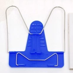 FUIENKO Cadre De Lecture, Serre-livres, Support De Livre, Bibliothèque, Bureau, Portable, Pliable, Support Réglable Pour La Maison, Feuilles De Musique Légères,Bleu -Petit rangement Soldes Magasin 68251091 4