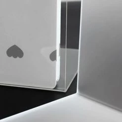 FUIENKO Support De Fichiers En Acrylique Transparent, Support De Bureau, Organisateur De Fichiers Clairs, Documents/lettres/livres, Support De Rangement, Organisateurs De Maquillage,Matte White 9 FUIENKO Support De Fichiers En Acrylique Transparent, Support De Bureau, Organisateur De Fichiers Clairs, Documents/lettres/livres, Support De Rangement, Organisateurs De Maquillage,Matte White -Petit rangement Soldes Magasin 68251151 3