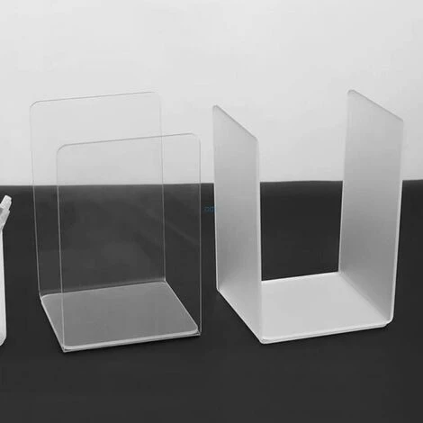 FUIENKO Support De Fichiers En Acrylique Transparent, Support De Bureau, Organisateur De Fichiers Clairs, Documents/lettres/livres, Support De Rangement, Organisateurs De Maquillage,Matte White 7 FUIENKO Support De Fichiers En Acrylique Transparent, Support De Bureau, Organisateur De Fichiers Clairs, Documents/lettres/livres, Support De Rangement, Organisateurs De Maquillage,Matte White – Image 5