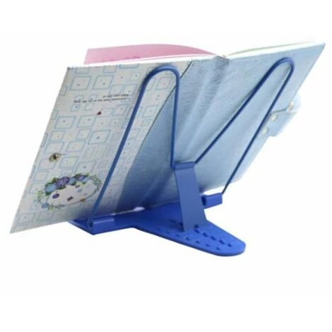 FUIENKO Serre-livres Portatifs Pliables Et Ajustables, 1 Pièce, Porte-livres De Lecture De Base, Porte-documents,,Bleu,États-unis 4 FUIENKO Serre-livres Portatifs Pliables Et Ajustables, 1 Pièce, Porte-livres De Lecture De Base, Porte-documents,,Bleu,États-unis – Image 2