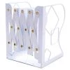 FUIENKO Support De Livre Rétractable Télescopique En Métal, 1 Pièce, étagère Pour Serre-livres, Organisateur De Livres,WHITE 1 FUIENKO Support De Livre Rétractable Télescopique En Métal, 1 Pièce, étagère Pour Serre-livres, Organisateur De Livres,WHITE -Petit rangement Soldes Magasin 68251266 1