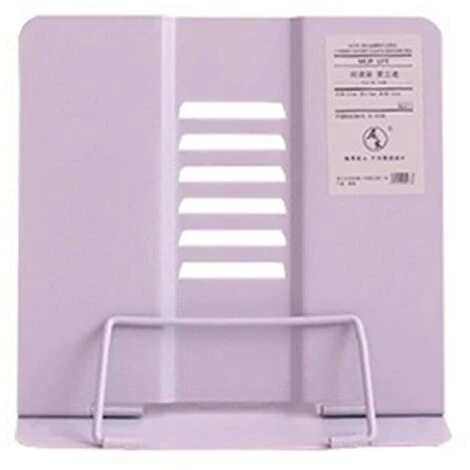 FUIENKO Morandi – Support Réglable En Métal Pour Livre De Lecture, Serre-livres Et Documents,Rouge 4 FUIENKO Morandi – Support Réglable En Métal Pour Livre De Lecture, Serre-livres Et Documents,Rouge – Image 2