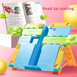 FUIENKO Étagère De Lecture Réglable, Clips De Livres Pour Enfants, Pour écoliers, Accessoires De Bureau Et D'école,blue 2 -Petit rangement Soldes Magasin 68251500 2