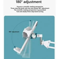 FUIENKO Support De Lecture, Bibliothèque, Livre, Serre-livres, Musique, Chevalet De Dessin, Papeterie, Rotation Multi-angle, Support De Livre,France -Petit rangement Soldes Magasin 68252294 5