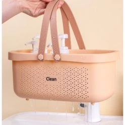 CSPARKV Panier à Main De Salle De Bain Panier De Bain En Plastique étudiant Bain Bain Shampoing Toilette Panier De Rangement Panier De Rangement Panier Suspendu Gris Grand 11 CSPARKV Panier à Main De Salle De Bain Panier De Bain En Plastique étudiant Bain Bain Shampoing Toilette Panier De Rangement Panier De Rangement Panier Suspendu Gris Grand -Petit rangement Soldes Magasin 68618491 5