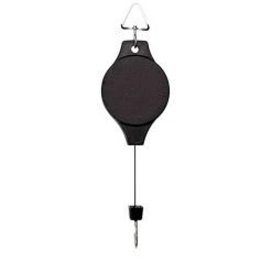 FUIENKO Poulie Rétractable Pour Panier De Fleurs, 1/5 Pièces, Réglable, Robuste, Suspendu, Crochets Pour Paniers De Jardin, Pots, Mangeoire Pour Oiseaux,1 PCS