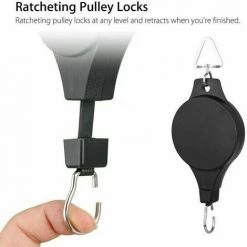 FUIENKO Crochet Pour Panier De Fleurs, à Poulie Rétractable, Pour Suspendre Les Paniers De Plantes, Pots Pour Outils De Jardin,GERMANY,1 Pc 9 FUIENKO Crochet Pour Panier De Fleurs, à Poulie Rétractable, Pour Suspendre Les Paniers De Plantes, Pots Pour Outils De Jardin,GERMANY,1 Pc -Petit rangement Soldes Magasin 68622833 3