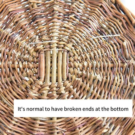 FUIENKO Panier à Fleurs En Osier Suspendu Au Mur, Support Pour Plantes De Jardin,CHINA,CO 6 FUIENKO Panier à Fleurs En Osier Suspendu Au Mur, Support Pour Plantes De Jardin,CHINA,CO – Image 4