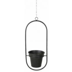 FUIENKO Porte-plante En Métal, Chaîne Suspendue, Panier De Fleurs, Porte-plante, Balcon, Jardin,03