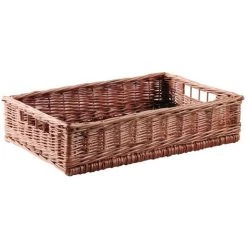 AUBRY GASPARD Panier Ouvreuse Cinéma En Osier Panier Seul Naturel - Naturel