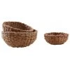 AUBRY GASPARD Corbeille Ronde En Jonc Naturel (Lot De 3) Naturel - Naturel 2 AUBRY GASPARD Corbeille Ronde En Jonc Naturel (Lot De 3) Naturel - Naturel -Petit rangement Soldes Magasin 7865407 1