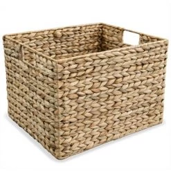 VidaXL Panier De Rangement 3 Pcs Jacinthe D'eau - Brun 9 VidaXL Panier De Rangement 3 Pcs Jacinthe D'eau - Brun -Petit rangement Soldes Magasin 8440257 3