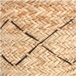 Atmosphera - Set De 3 Paniers De Rangement En Osier Nomade - Beige -Petit rangement Soldes Magasin 9001060 2