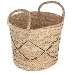 Atmosphera - Set De 3 Paniers De Rangement En Osier Nomade - Beige -Petit rangement Soldes Magasin 9001060 5