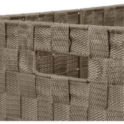 Five - Lot De 4 Paniers Tressés Taupe - Taupe -Petit rangement Soldes Magasin 9001912 4