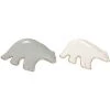 AMADEUS Vide Poche Ours (Lot De 2) Multicolore - Gris -Petit rangement Soldes Magasin 9388862 1