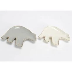 AMADEUS Vide Poche Ours (Lot De 2) Multicolore - Gris 9 AMADEUS Vide Poche Ours (Lot De 2) Multicolore - Gris -Petit rangement Soldes Magasin 9388862 4