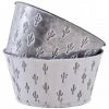 AUBRY GASPARD Corbeille Cactus Métal Patiné (Lot De 2) Blanc - Blanc 1 AUBRY GASPARD Corbeille Cactus Métal Patiné (Lot De 2) Blanc - Blanc -Petit rangement Soldes Magasin 9486165 1