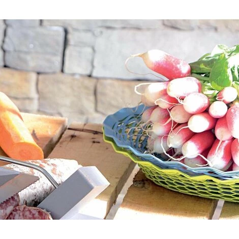 ROGER ORFEVRE Corbeille à Pain Ovale Prune En Inox Prune - Prune 4 ROGER ORFEVRE Corbeille à Pain Ovale Prune En Inox Prune - Prune – Image 2